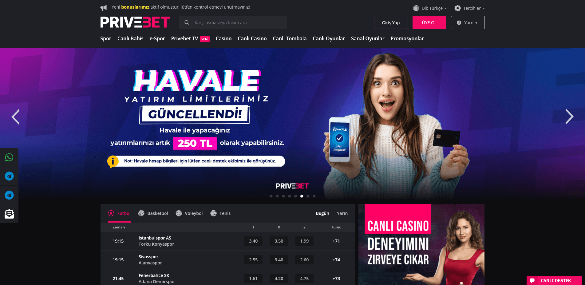 privebet-giris
