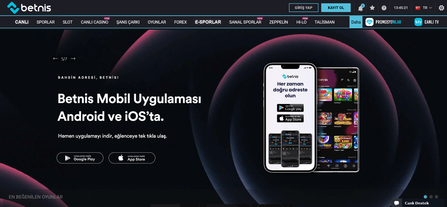 betnis-guncel-giris